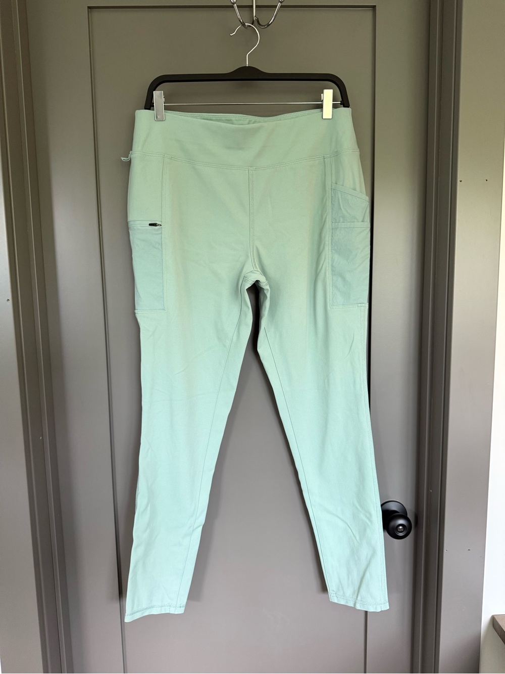Carhartt Mint Green Leggings with Cargo Pockets